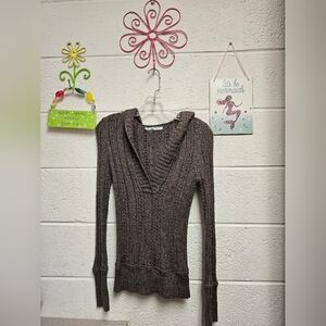 Maurice's hooded sweater nearly new